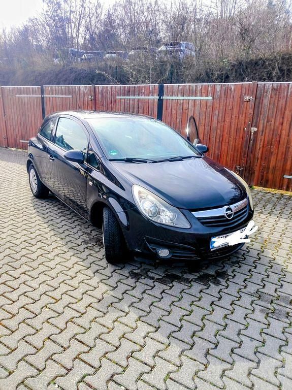 Gebraucht Opel Corsa 80 PS (58 kW) 2009 Schwarz Kleinwagen