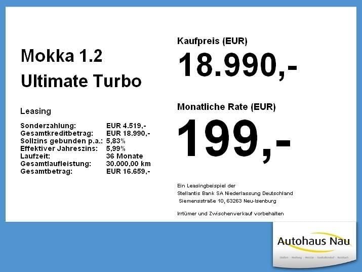 Gebraucht Opel Mokka Ultimate 131 PS (96 kW) 2022 Kosmos rot SUV