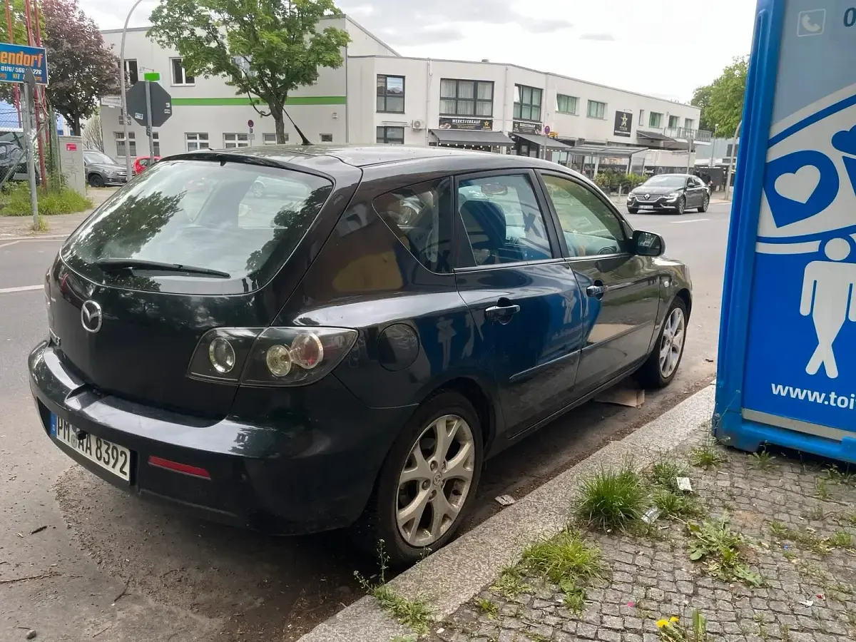 Gebraucht Mazda 3 84 PS (61 kW) 2007 Schwarz Kleinwagen