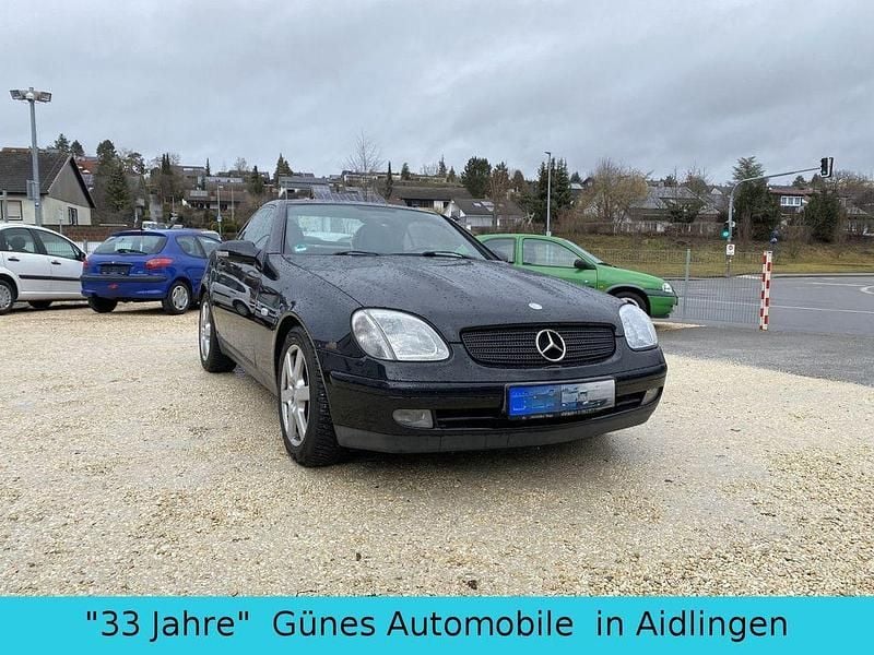 Gebraucht Mercedes SLK230 193 PS (141 kW) 1998 Schwarz Cabrio
