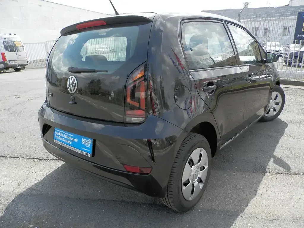 Gebraucht VW up! move up! 60 PS (44 kW) 2017 Schwarz Kleinwagen