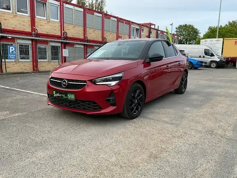 Gebraucht Opel Corsa Ultimate 101 PS (74 kW) 2022 Chili rot/kardio rot (metallic) Kleinwagen