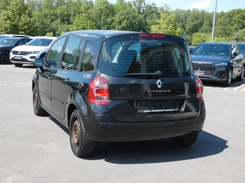 Gebraucht Renault Grand Modus 75 PS (55 kW) 2009 Schwarz Van / Kleinbus