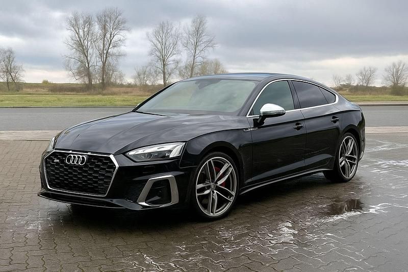 Schwarz Gebraucht 2021 Audi S5 Limousine | 35.850 € - Bild 1/4