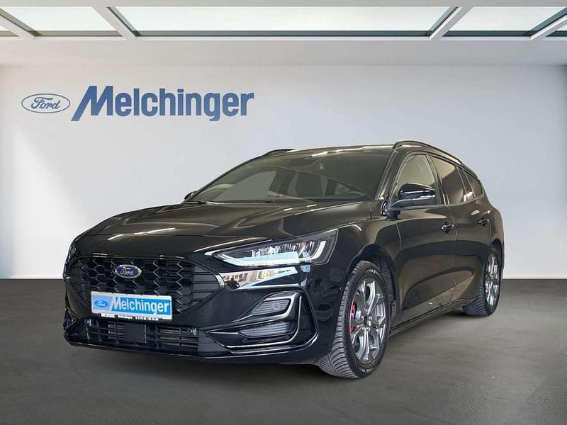 Obsidianschwarz Gebraucht 2024 Ford Focus ST-Line X Kombi | 25.980 € (Guter Preis) - Bild 1/4