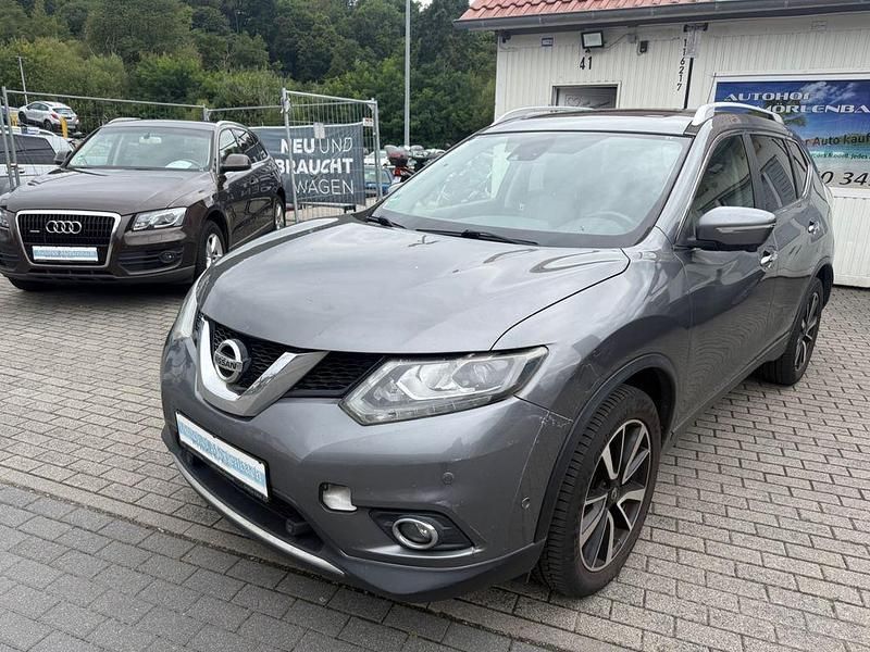 Gun metallic (m) Gebraucht 2015 Nissan X-Trail Tekna SUV | 7.800 € (Fairer Preis) - Bild 1/4