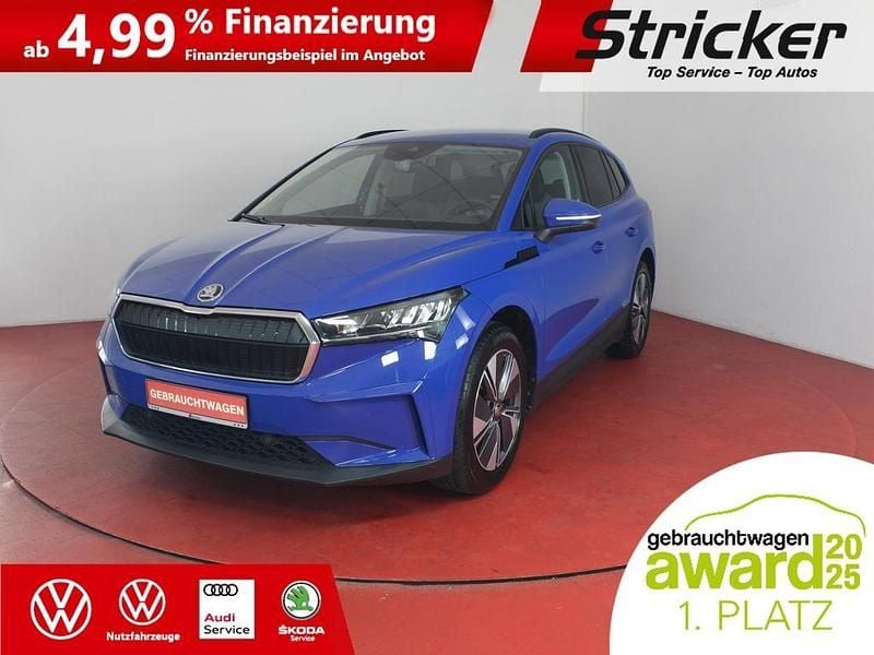 Energyblau Gebraucht 2023 Skoda Enyaq iV Loft SUV | 21.949 € (Superpreis) - Bild 1/4