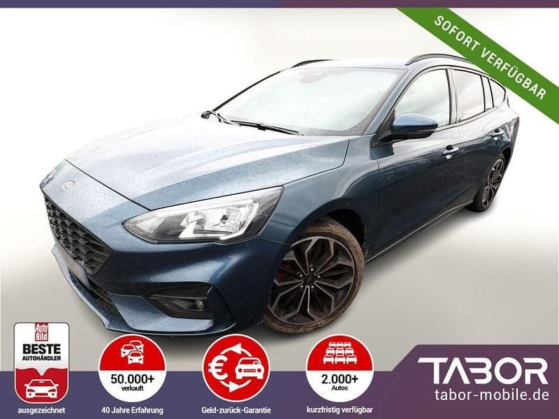 Gebraucht Ford Focus ST-Line X 150 PS (110 kW) 2021 Blau metallic Kombi