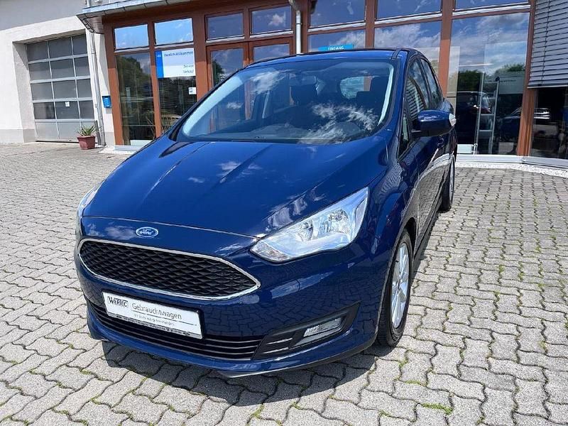 Gebraucht Ford C-MAX Trend 101 PS (74 kW) 2017 Blau Van / Kleinbus