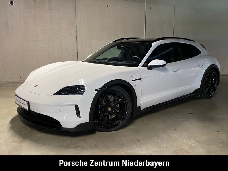 Weiß Gebraucht 2022 Porsche Taycan Cross Turismo Limousine | 108.490 € (Guter Preis) - Bild 1/4