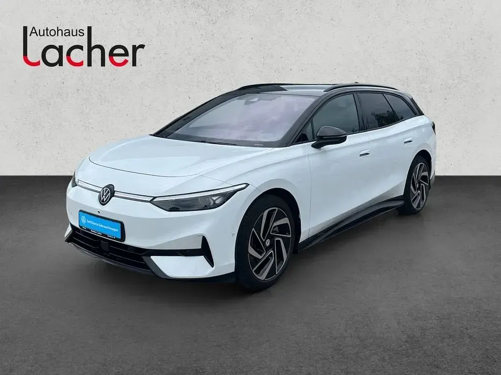 Gebraucht VW ID.7 IQ Drive 210 kW (286 PS) 2025 Weiß Kombi