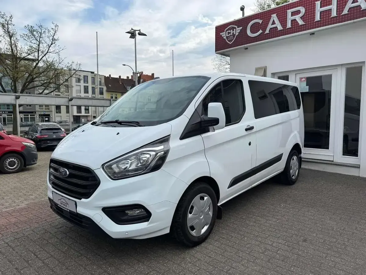 Gebraucht Ford Transit Custom 105 PS (77 kW) 2020 Weiß Van / Kleinbus