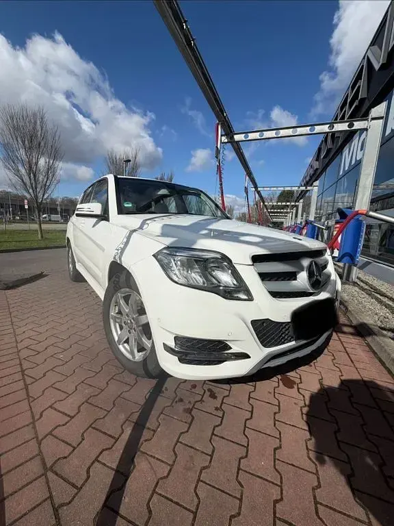 Gebraucht Mercedes GLK220 170 PS (125 kW) 2014 Weiß SUV