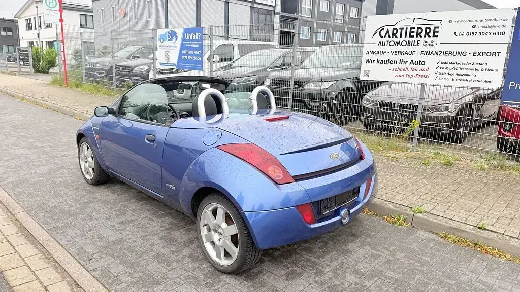 Gebraucht Ford StreetKa 95 PS (69 kW) 2004 Blau Cabrio