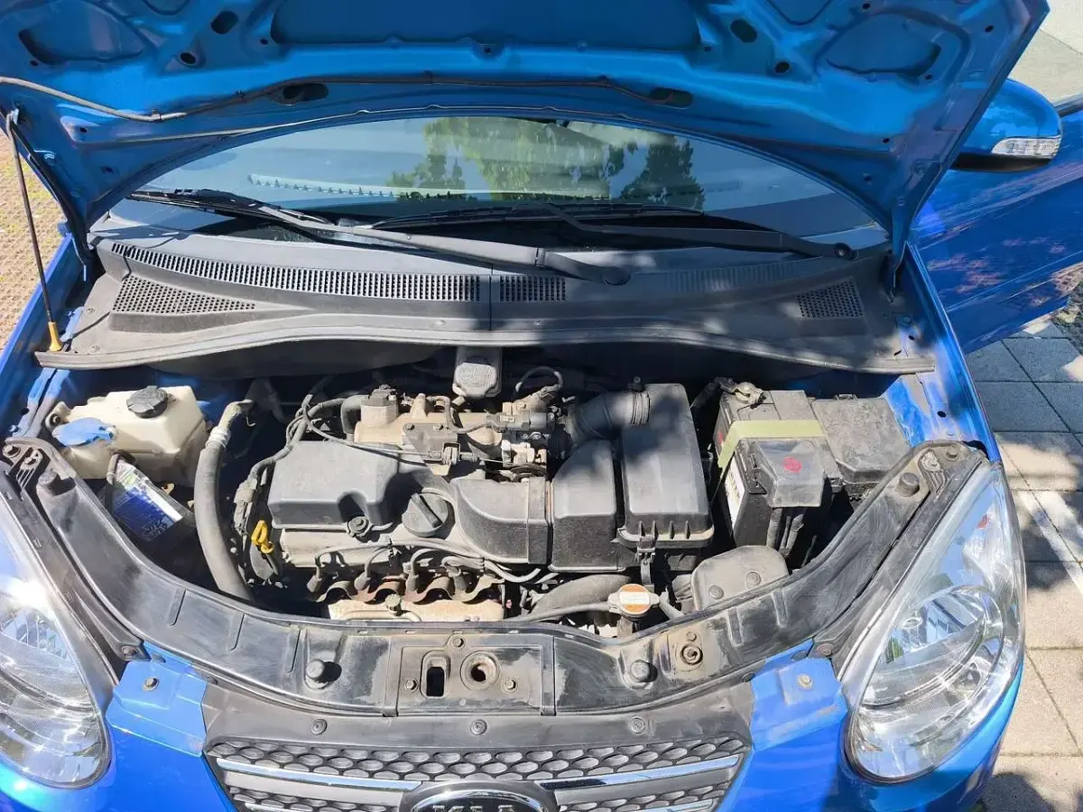 Gebraucht Kia Picanto 65 PS (47 kW) 2008 Blau Kleinwagen