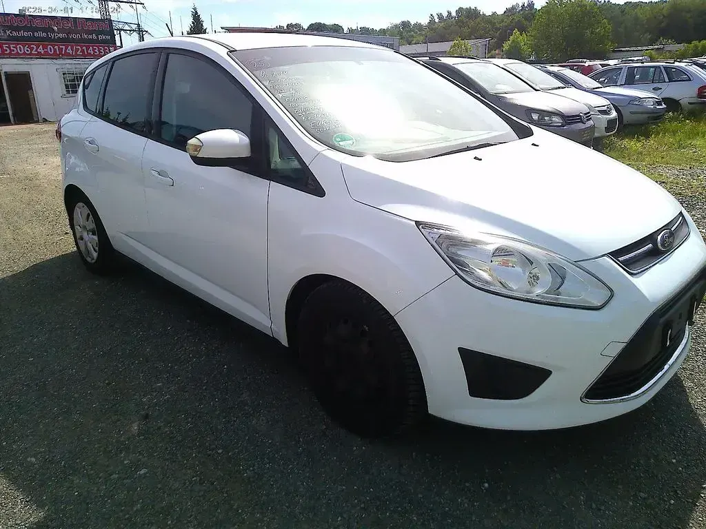 Gebraucht Ford C-MAX 101 PS (74 kW) 2014 Weiß Van / Kleinbus