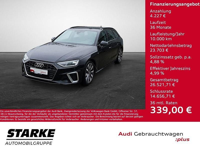 Gebraucht Audi A4 S-Line 150 PS (110 kW) 2023 Mythosschwarz metallic Kombi