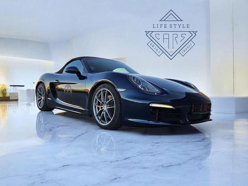 Blau Gebraucht 2013 Porsche Boxster S Cabrio | 41.991 € (Fairer Preis) - Bild 1/4