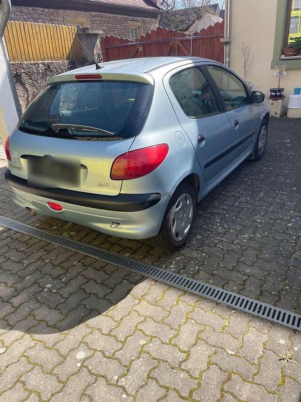 Gebraucht Peugeot 206 60 PS (44 kW) 2001 Blau Limousine