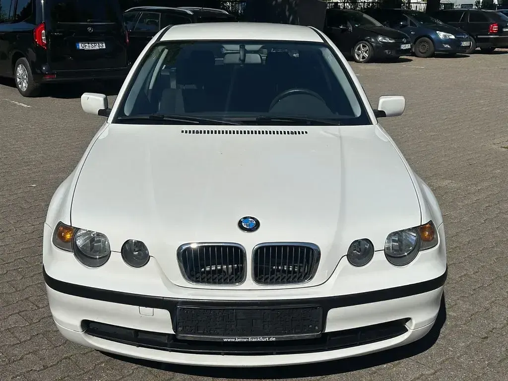 Gebraucht BMW 316 Compact 116 PS (85 kW) 2002 Weiß Kleinwagen