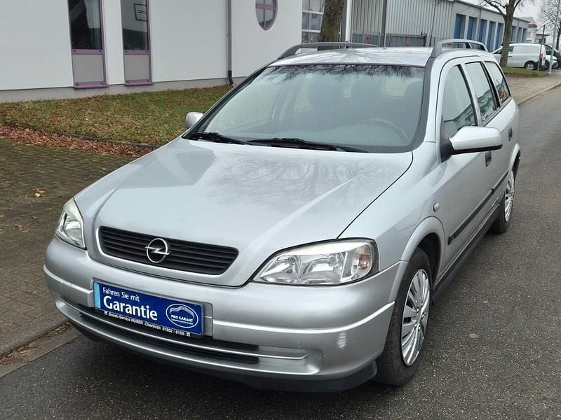 Silber Gebraucht 2002 Opel Astra Comfort Kombi | 2.333 € (Teuer) - Bild 1/4