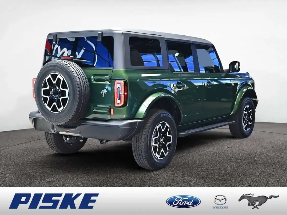 Neu Ford Bronco Outer Banks 334 PS (245 kW) 2026 Eruption green SUV