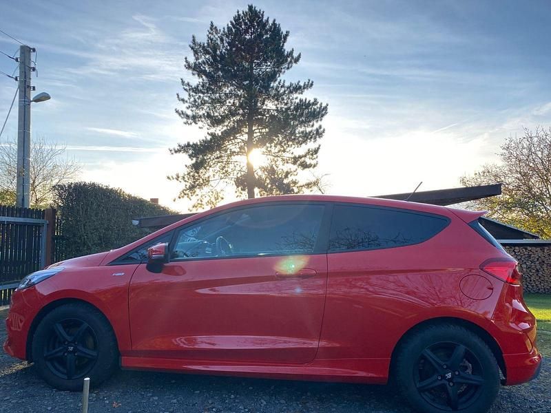 Gebraucht Ford Fiesta ST-Line 101 PS (74 kW) 2018 Rot Kleinwagen