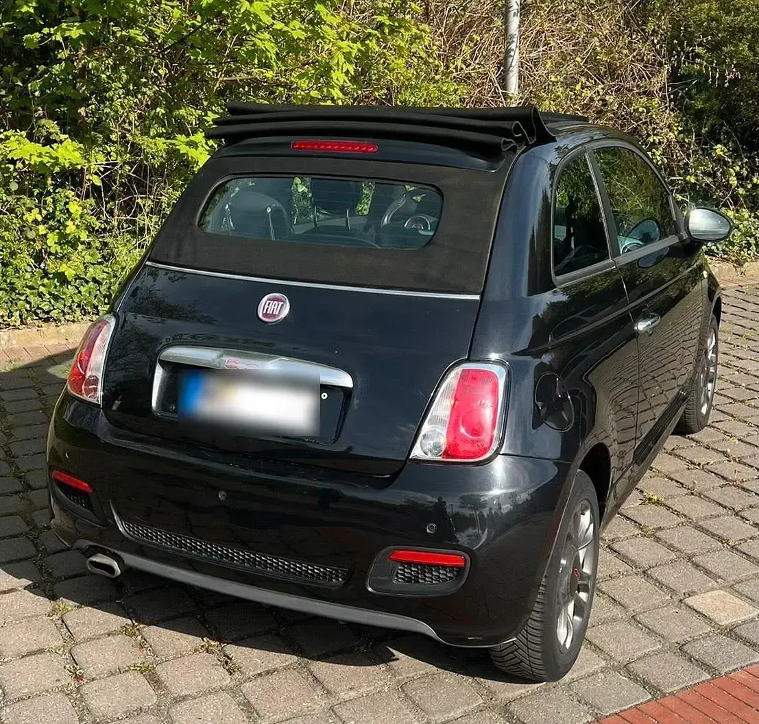 Gebraucht Fiat 500 69 PS (50 kW) 2014 Schwarz Cabrio