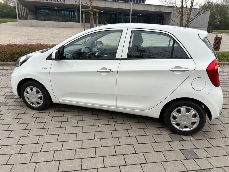 Gebraucht Kia Picanto Attract 69 PS (50 kW) 2014 Weiß Kleinwagen