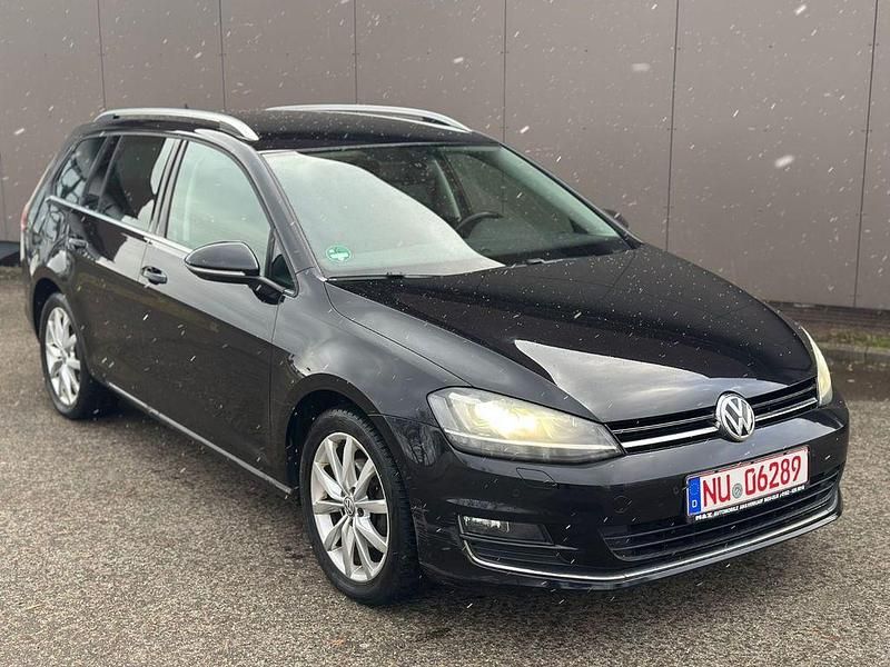 Schwarz Gebraucht 2014 VW Golf VII Highline Kombi | 7.900 € (Fairer Preis) - Bild 1/4