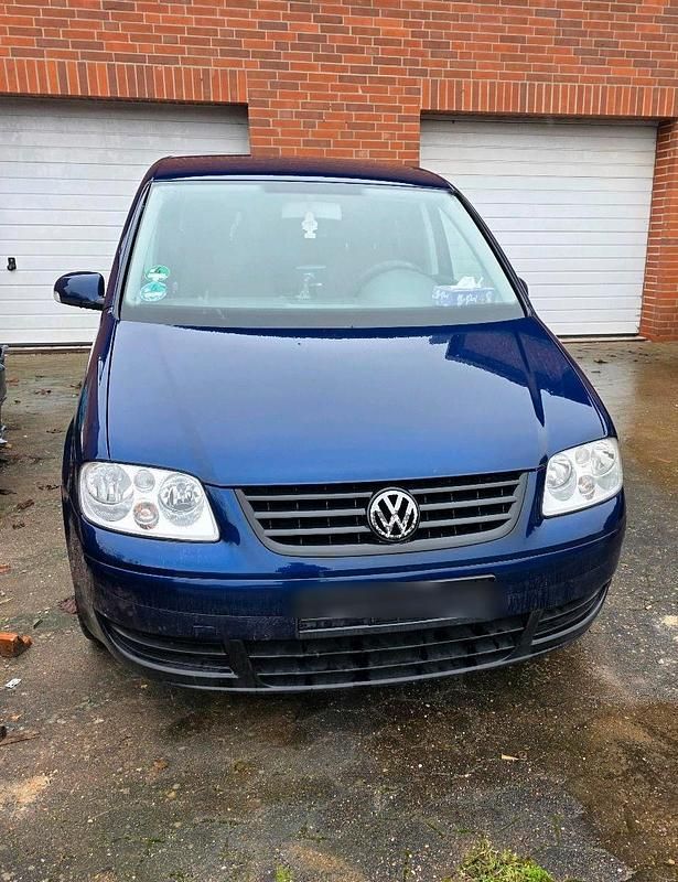 Gebraucht VW Touran 105 PS (77 kW) 2003 Blau Van / Kleinbus