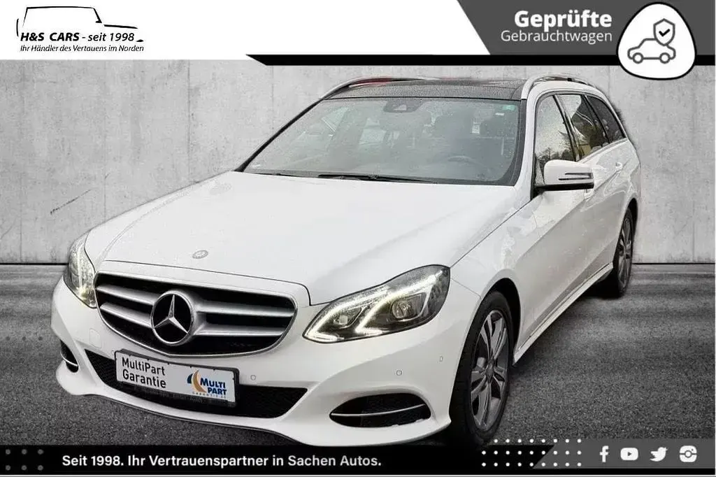 Gebraucht Mercedes E220 170 PS (125 kW) 2014 Weiß Limousine