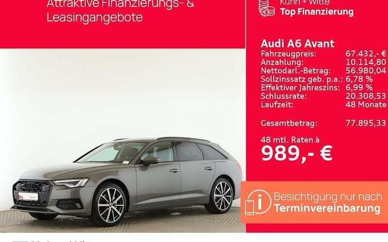 Grau Gebraucht 2025 Audi A6 Advanced Kombi | 67.432 € (Superpreis) - Bild 1/4