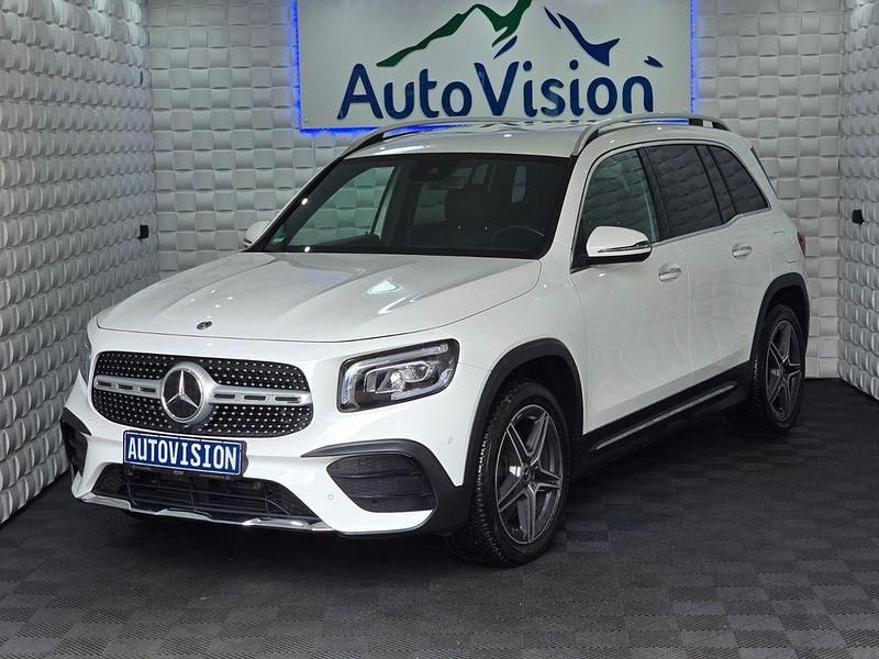 Weiß Gebraucht 2021 Mercedes GLB220 AMG line SUV | 34.950 € (Etwas zu teuer) - Bild 1/4