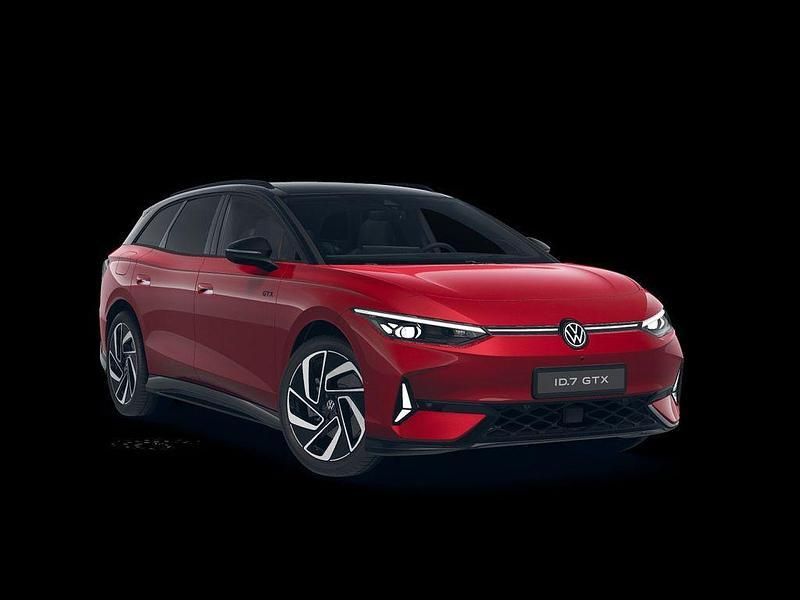 Kings red (rot), metallic Gebraucht 2024 VW ID.7 GTX Limousine | 56.750 € (Teuer) - Bild 1/4