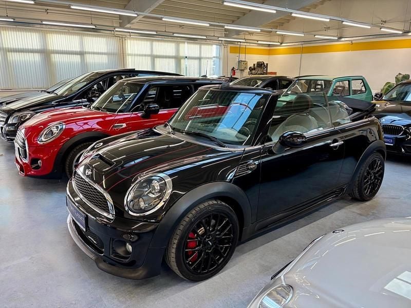 Gebraucht Mini John Cooper Works Cabriolet 211 PS (155 kW) 2012 Midnight black metallic Cabrio