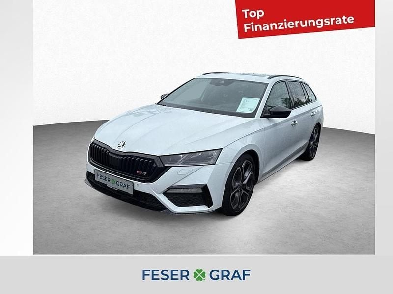 Moon weiss perleffekt Gebraucht 2021 Skoda Octavia RS Kombi | 24.960 € (Guter Preis) - Bild 1/4