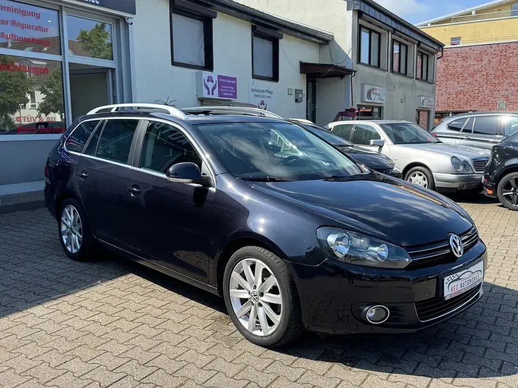 Gebraucht VW Golf VI Highline 140 PS (102 kW) 2010 Schwarz Kleinwagen