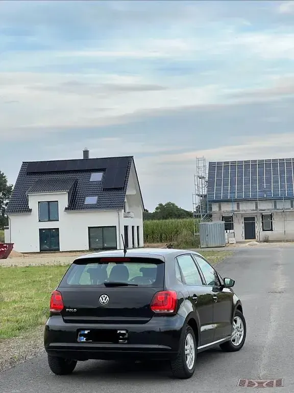 Gebraucht VW Polo Style 60 PS (44 kW) 2010 Schwarz Kleinwagen
