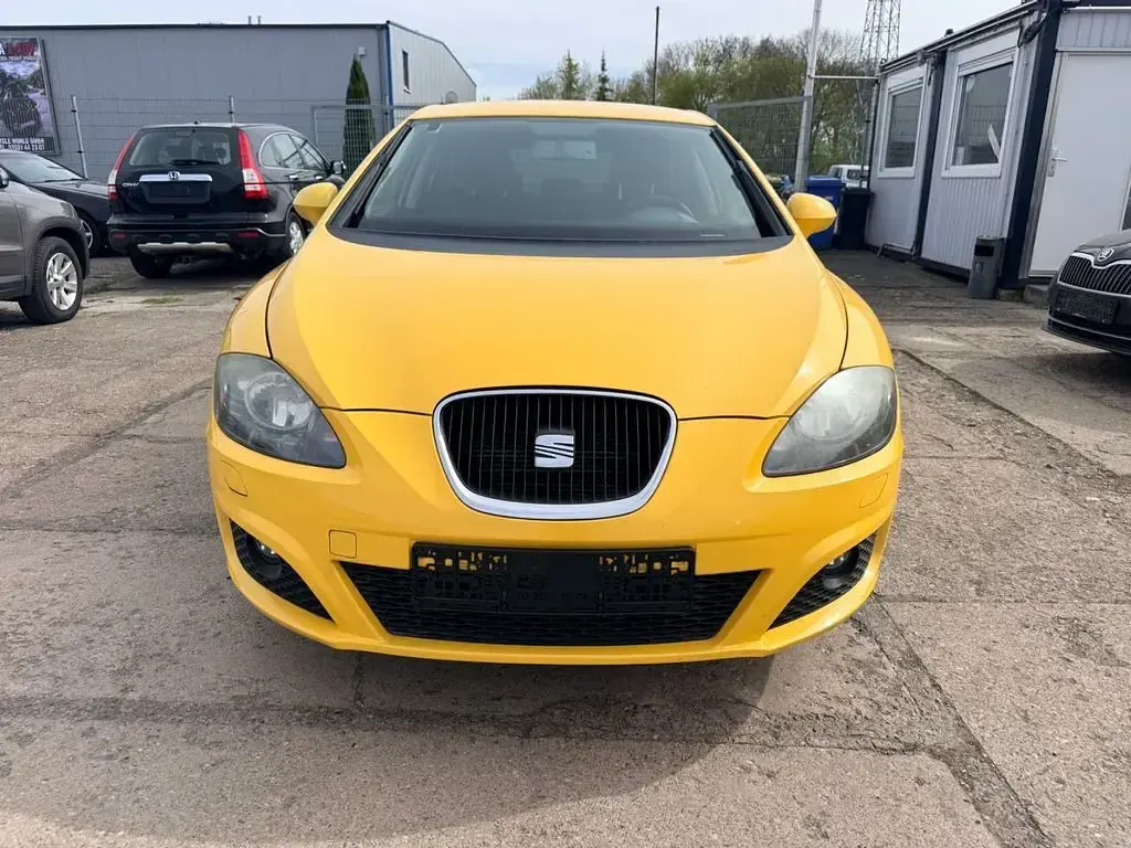 Gebraucht Seat Leon Sport 125 PS (91 kW) 2009 Gelb Kleinwagen