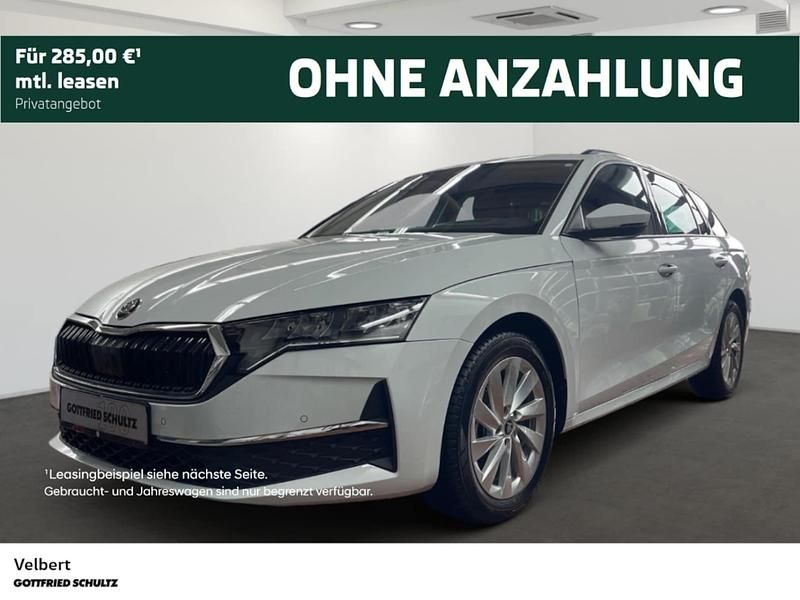 Gebraucht Skoda Octavia Selection 150 PS (110 kW) 2025 Weiß (bila moon/moon white) Kombi