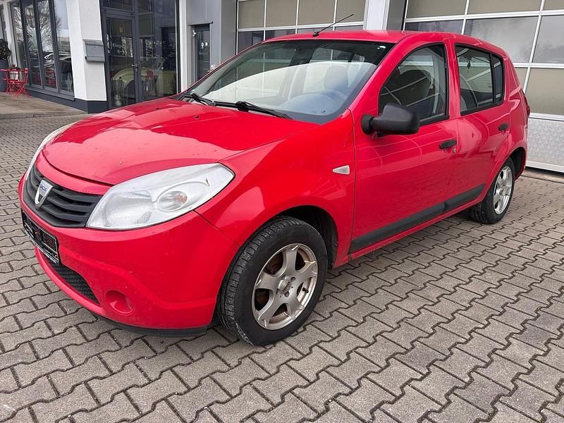 Gebraucht Dacia Sandero 75 PS (55 kW) 2009 Rot Kleinwagen