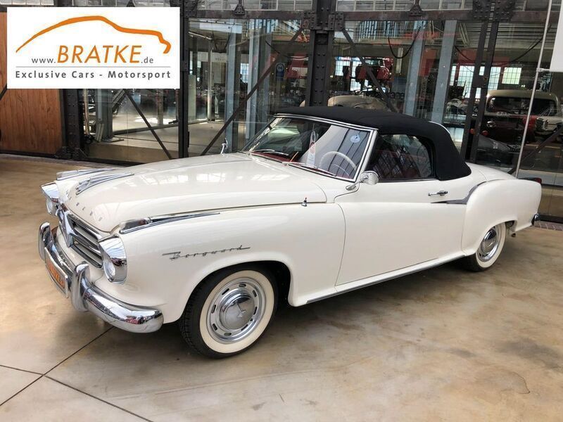 Gebraucht Borgward Isabella 75 PS (55 kW) 1959 Elfenbein weiss Cabrio
