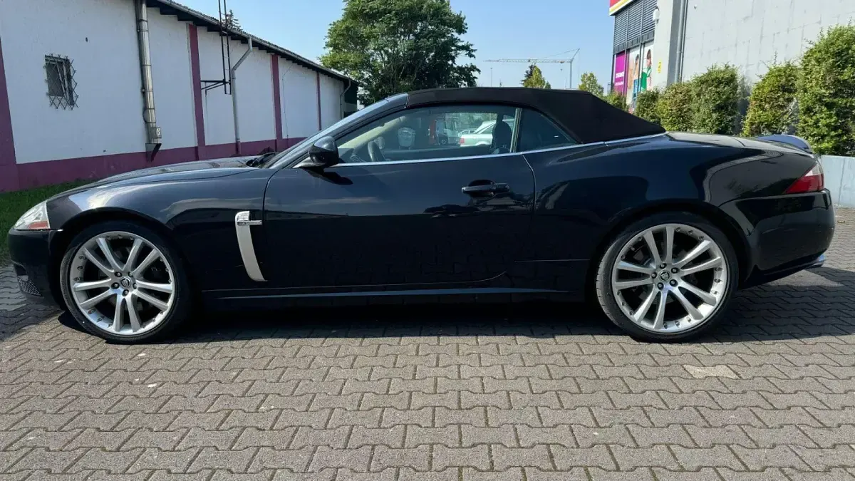 Gebraucht Jaguar XKR 416 PS (305 kW) 2008 Schwarz Cabrio