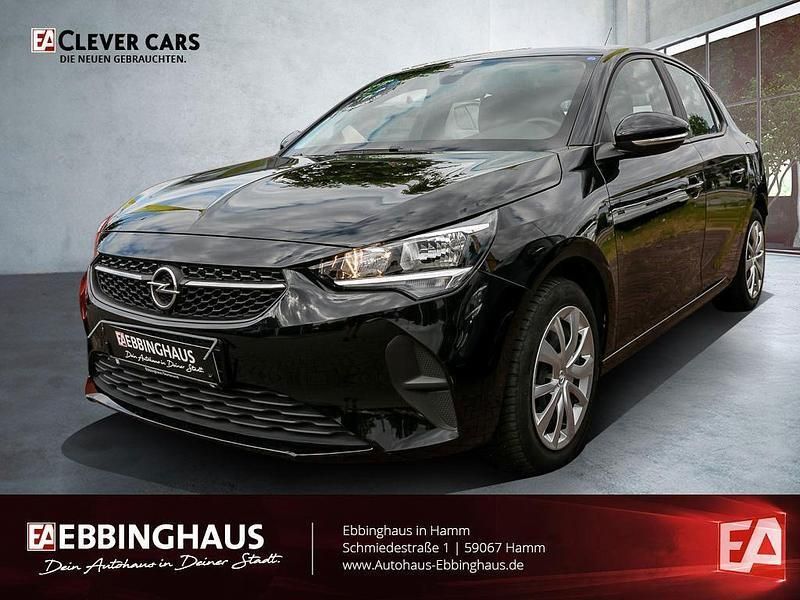 Schwarz Gebraucht 2022 Opel Corsa-e Edition Kleinwagen | 14.999 € (Guter Preis) - Bild 1/4