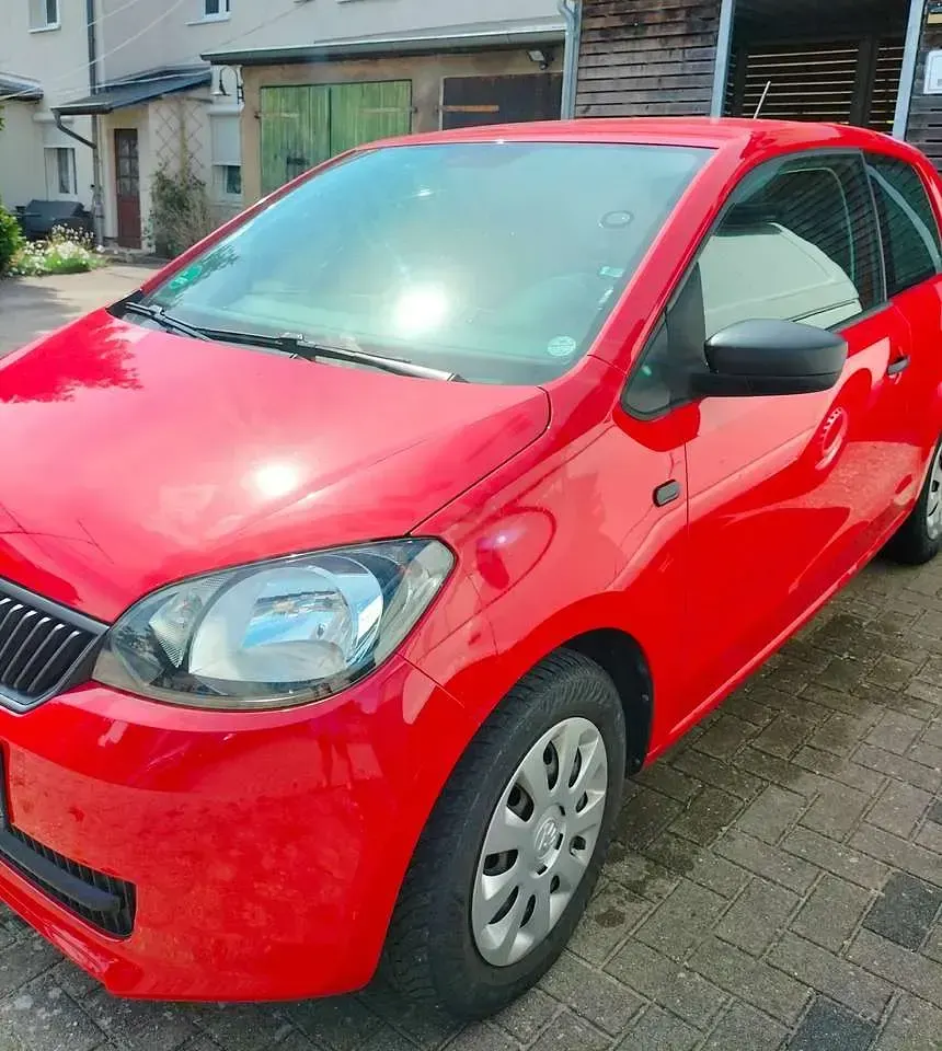 Gebraucht Skoda Citigo 60 PS (44 kW) 2014 Rot Kleinwagen