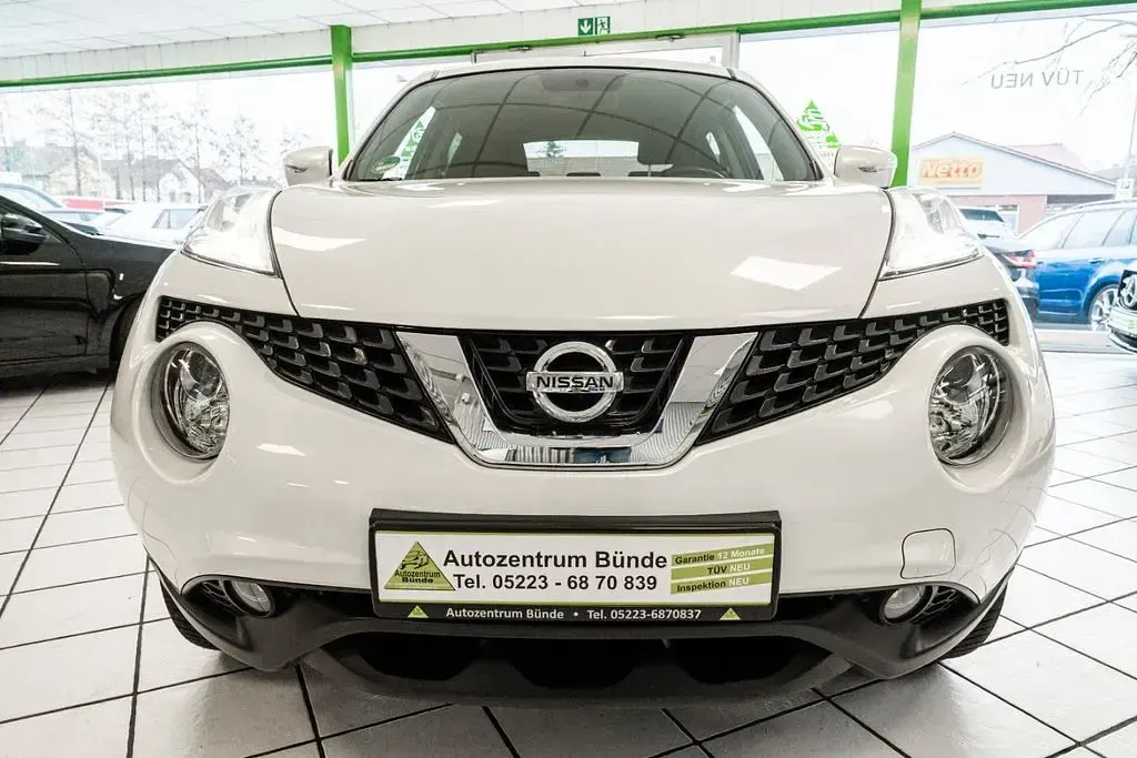 Gebraucht Nissan Juke Tekna 116 PS (85 kW) 2015 Weiß SUV