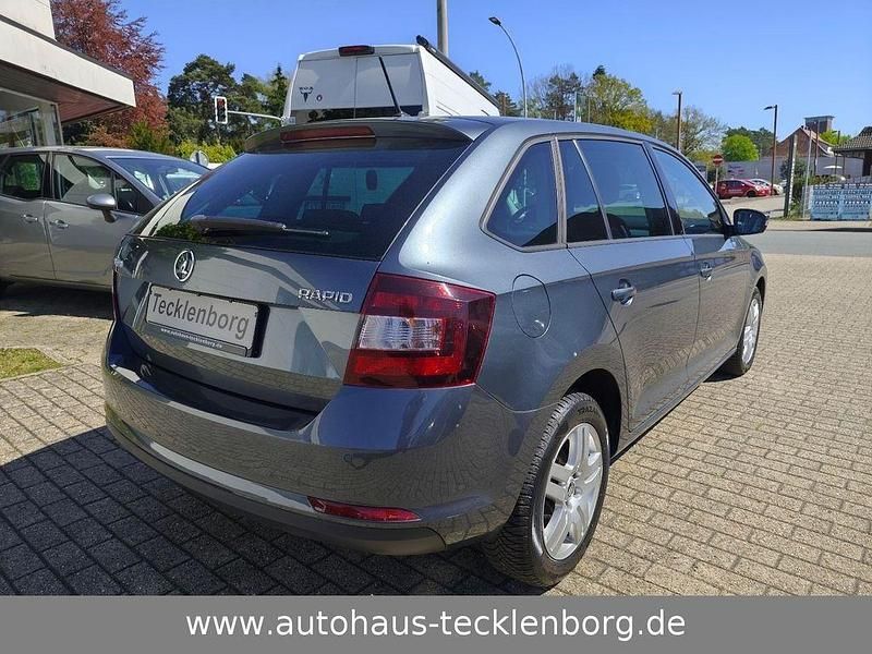 Gebraucht Skoda Rapid Ambition 95 PS (69 kW) 2018 Quarzgraumetallic Kleinwagen
