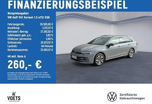 Gebraucht VW Golf VIII Goal 150 PS (110 kW) 2025 Grau Kombi