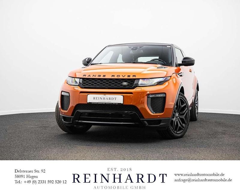 Phoenix orange Gebraucht 2017 Land Rover Range Rover evoque HSE Dynamic Coupé | 22.205 € (Fairer Preis) - Bild 1/3